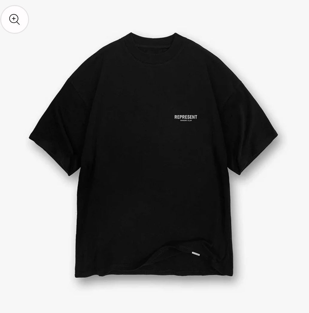 “Represent” חולצה שחורה