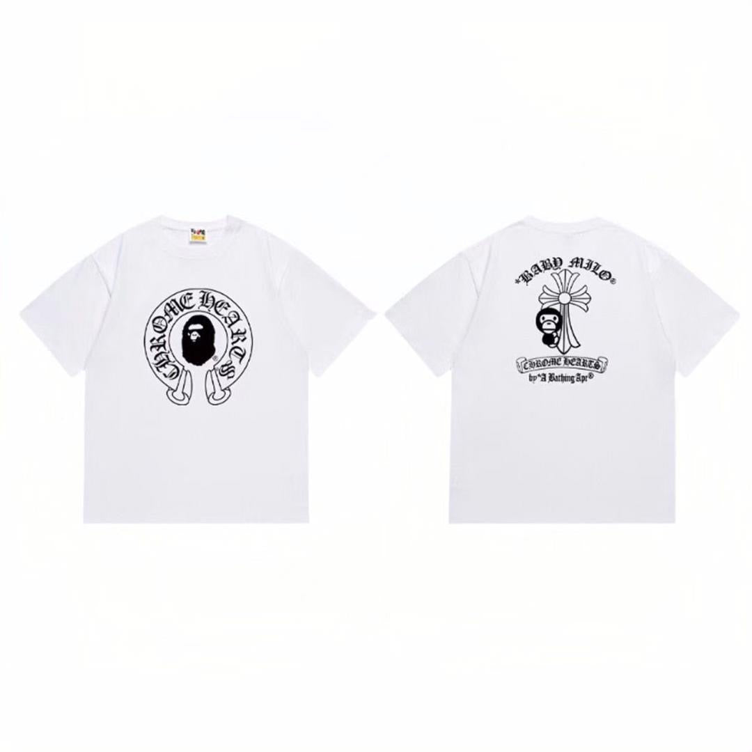 Bape- חולצה לבנה