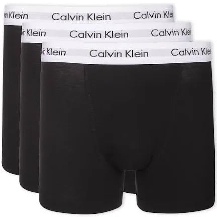 3 תחתונים calvin klein לבן אפור שחור