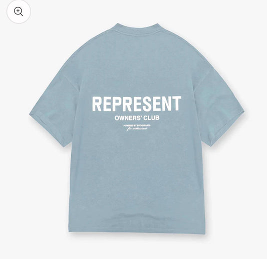 “Represent” חולצה תכלת