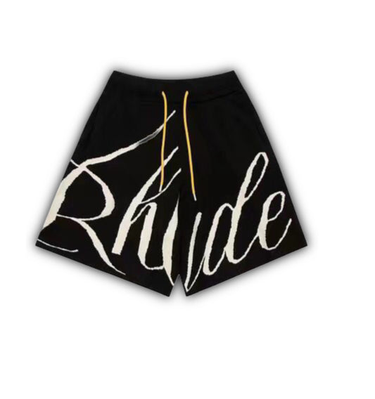 Rhude - מכנס שחור