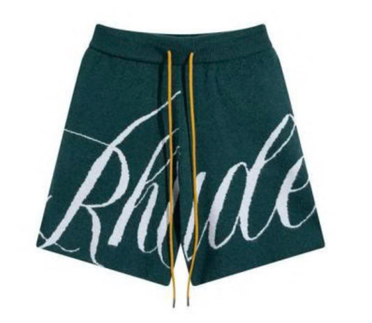 Rhude - מכנס ירוק
